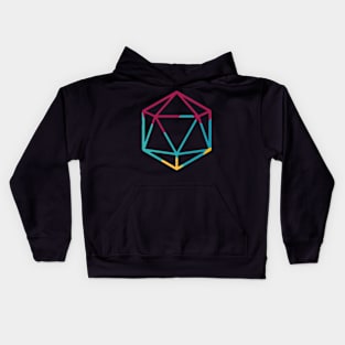 Tie Dye D20 Kids Hoodie